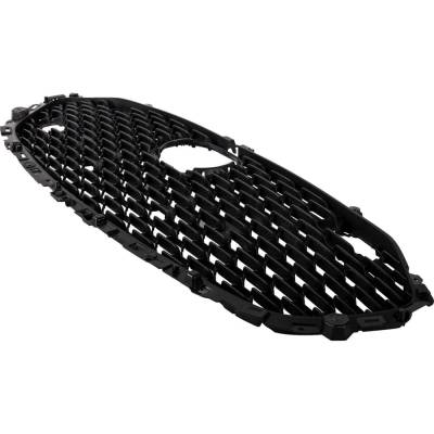 Rareelectrical - New Textured Gray Grille Assembly Compatible With Mazda 3 Gs 4 Cyl 2.0L 3 2.5 Turbo Premium Plus 4 - Image 3