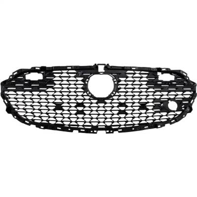 Rareelectrical - New Textured Gray Grille Assembly Compatible With Mazda 3 Gs 4 Cyl 2.0L 3 2.5 Turbo Premium Plus 4 - Image 4