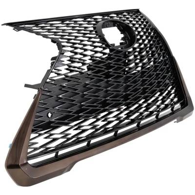 Rareelectrical - New Black Grille Assembly Compatible With Lexus Ux250h Luxury 4 Cyl 2.0L Ux250h F Sport 4 Cyl 2.0L - Image 3