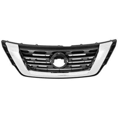 New Grille Assembly Compatible With Nissan Pathfinder Platinum 6 Cyl 3.5L Pathfinder Sv 6 Cyl 3.5L
