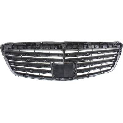 Rareelectrical - New Chrome Shell Grille Assembly Compatible With Mercedes Benz S350 Bluetec 4Matic 6 Cyl 3.0L S63 - Image 5