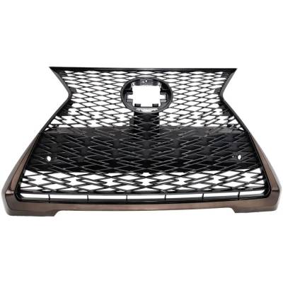 Rareelectrical - New Black Grille Assembly Compatible With Lexus Ux250h F Sport Series 2 4 Cyl 2.0L Ux250h Luxury 4 - Image 2