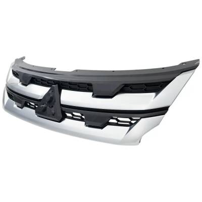 Rareelectrical - New Textured Black Grille Assembly Compatible With Mitsubishi Outlander Sport S 4 Cyl 2.0L Rvr Gt 4 - Image 3