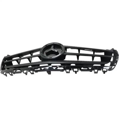 Rareelectrical - New Black Grille Assembly Compatible With Mercedes Benz Sprinter 2500 Base 6 Cyl 3.0L Sprinter 3500 - Image 4