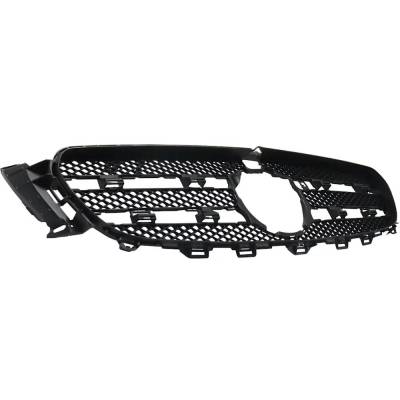 Rareelectrical - New Black Grille Assembly Compatible With Mercedes Benz E300 4Matic 4 Cyl 2.0L E300 Base 4 Cyl 2.0L - Image 2
