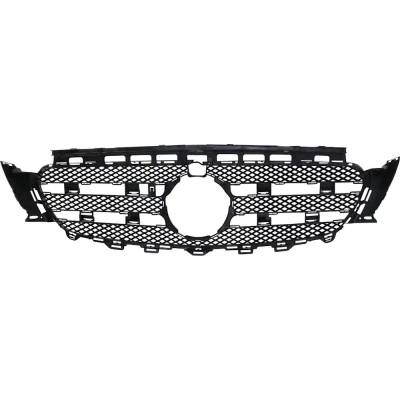 Rareelectrical - New Black Grille Assembly Compatible With Mercedes Benz E300 4Matic 4 Cyl 2.0L E300 Base 4 Cyl 2.0L - Image 5