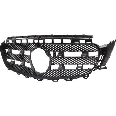 Rareelectrical - New Paintable Grille Assembly Compatible With Mercedes Benz E350 Base 4 Cyl 2.0L E450 4Matic 6 Cyl - Image 3