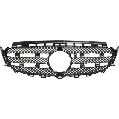 New Paintable Grille Assembly Compatible With Mercedes Benz E350 4Matic 4 Cyl 2.0L E450 4Matic 6 Cyl