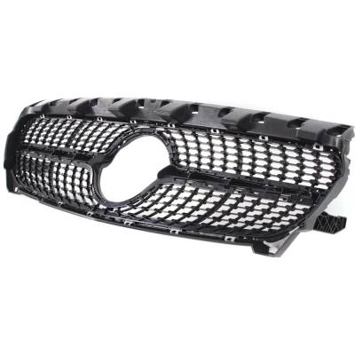 Rareelectrical - New Paintable Grille Assembly Compatible With Mercedes Benz Cla250 Base 4 Cyl 2.0L Cla250 4Matic 4 - Image 3