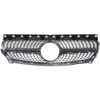 Rareelectrical - New Paintable Grille Assembly Compatible With Mercedes Benz Cla250 Base 4 Cyl 2.0L Cla250 4Matic 4 - Image 5
