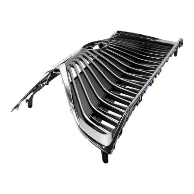 Rareelectrical - New Chrome Shell Grille Assembly Compatible With Lexus Es250 Ultra Luxury 4 Cyl 2.5L Es350 Signature - Image 2