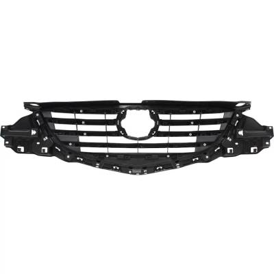Rareelectrical - New Chrome Shell Grille Assembly Compatible With Mazda Cx-5 Gs 4 Cyl 2.5L Cx-5 Gx 4 Cyl 2.0L Cx-5 Gt - Image 5