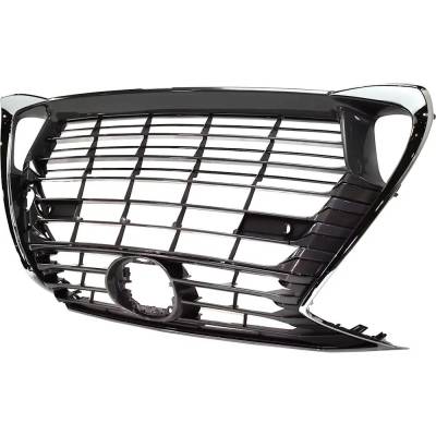 Rareelectrical - New Chrome Shell Grille Assembly Compatible With Lexus Gs300 Base 4 Cyl 2.0L Gs350 Base 6 Cyl 3.5L - Image 3