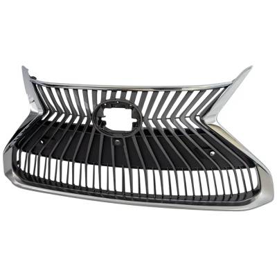 Rareelectrical - New Chrome Shell Grille Assembly Compatible With Lexus Es300h Luxury 4 Cyl 2.5L Es250 Base 4 Cyl - Image 2