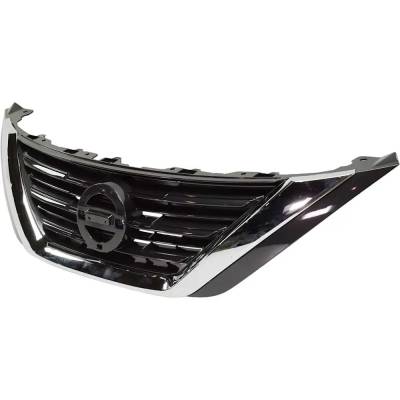 Rareelectrical - New Chrome Shell Grille Assembly Compatible With Nissan Altima Sr 4 Cyl 2.5L Altima Sr 6 Cyl 3.5L - Image 4