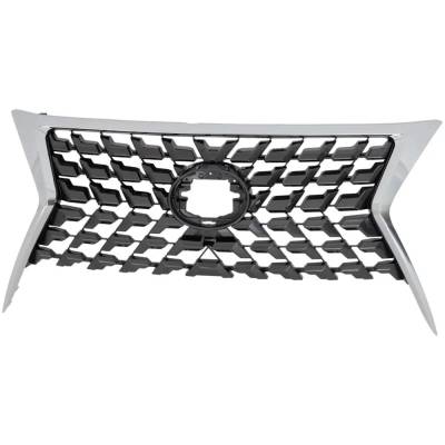 New Gray Insert Grille Assembly Compatible With Lexus Gx460 Premium 8 Cyl 4.6L Gx460 Base 8 Cyl 4.6L