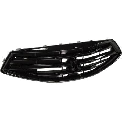 Rareelectrical - New Black Shell Grille Assembly Compatible With Mitsubishi Mirage G4 Sel 3 Cyl 1.2L Mirage G4 Rf 3 - Image 3