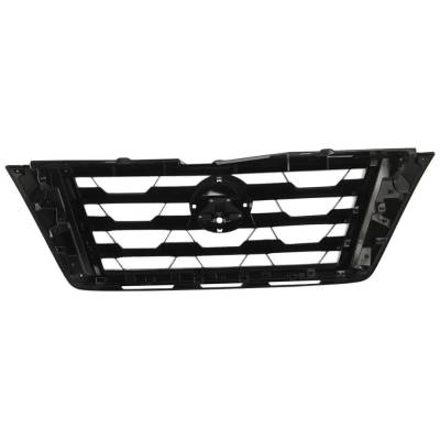 Rareelectrical - New Painted Black Grille Assembly Compatible With Nissan Armada Sl 8 Cyl 5.6L 2021-2023 By - Image 4
