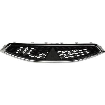 New Paintable Grille Assembly Compatible With Mitsubishi Mirage Le 3 Cyl 1.2L Mirage Rf 3 Cyl 1.2L