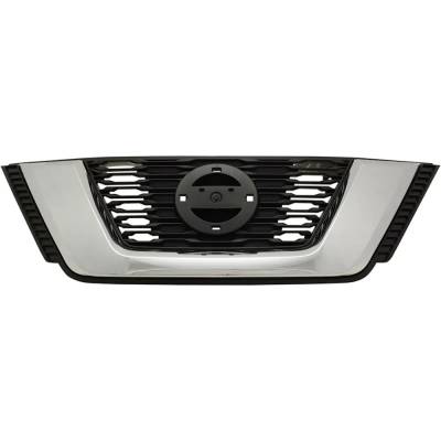 Rareelectrical - New Textured Black Grille Assembly Compatible With Nissan Rogue Sl Hybrid 4 Cyl 2.0L Rogue Sv Hybrid - Image 4
