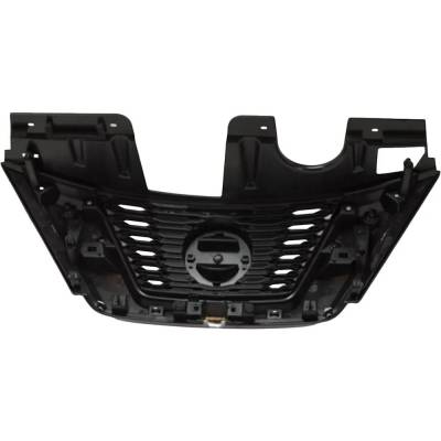 Rareelectrical - New Textured Black Grille Assembly Compatible With Nissan Rogue S 4 Cyl 2.5L Rogue Sl 4 Cyl 2.5L - Image 5