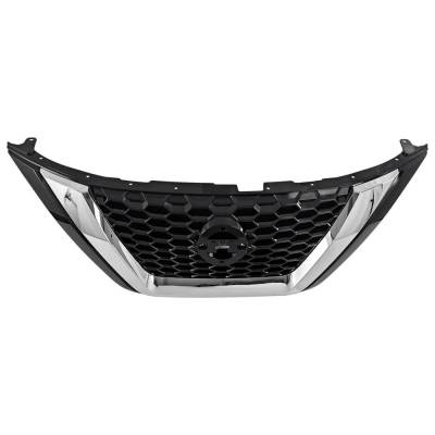 Rareelectrical - New Grille Assembly Compatible With Nissan Murano S 6 Cyl 3.5L Murano Sv 6 Cyl 3.5L Murano Midnight - Image 3