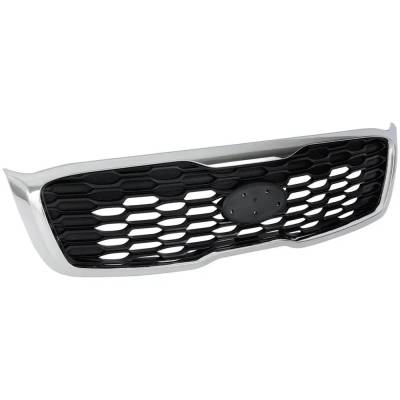 Rareelectrical - New Textured Black Grille Assembly Compatible With Kia Sorento Lx 4 Cyl 2.4L Sorento Lx 6 Cyl 3.3L - Image 3