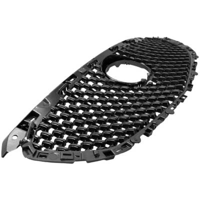 Rareelectrical - New Painted Gray Grille Assembly Compatible With Mazda 6 Touring 4 Cyl 2.5L 6 Signature 4 Cyl 2.5L 6 - Image 2