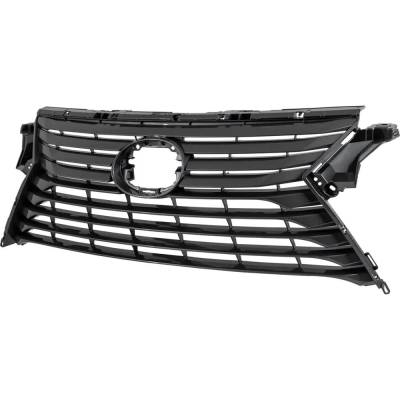 New Gray Grille Assembly Compatible With Lexus Rx450hl Base 6 Cyl 3.5L Rx450h Base 6 Cyl 3.5L Rx350l