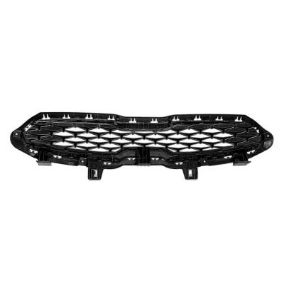 Rareelectrical - New Chrome Shell Grille Assembly Compatible With Kia Forte Ex 4 Cyl 2.0L Forte S 4 Cyl 2.0L - Image 5