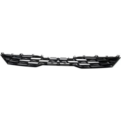 New Textured Black Grille Assembly Compatible With Kia Forte Fe 4 Cyl 2.0L Forte Lx 4 Cyl 2.0L Forte