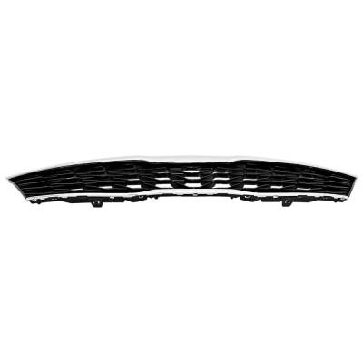 Rareelectrical - New Chrome Insert Grille Assembly Compatible With Kia Optima Lx 4 Cyl 2.4L Optima S 4 Cyl 2.4L - Image 5