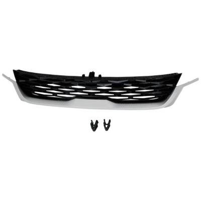 New Painted Black Grille Assembly Compatible With Kia Seltos S 4 Cyl 2.0L Seltos Sx 4 Cyl 1.6L