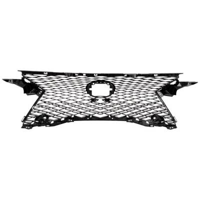 Rareelectrical - New Dark Gray Grille Assembly Compatible With Lexus Rx350 F Sport 6 Cyl 3.5L Rx450h F Sport 6 Cyl - Image 4