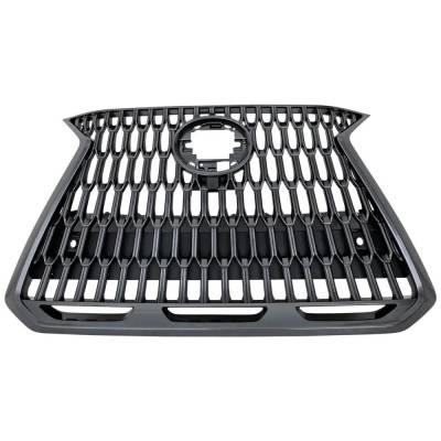 Rareelectrical - New Painted Gray Grille Assembly Compatible With Lexus Nx250 Base 4 Cyl 2.5L Nx350h Base 4 Cyl 2.5L - Image 2