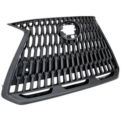 Rareelectrical - New Painted Gray Grille Assembly Compatible With Lexus Nx250 Base 4 Cyl 2.5L Nx350h Base 4 Cyl 2.5L - Image 3