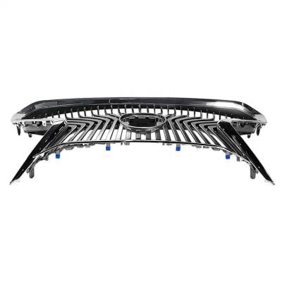 Rareelectrical - New Chrome Shell Grille Assembly Compatible With Lexus Es250 Premium 4 Cyl 2.5L Es300h Base 4 Cyl - Image 4