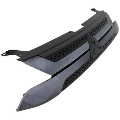 Rareelectrical - New Textured Black Grille Assembly Compatible With Mitsubishi Outlander Gt 6 Cyl 3.0L Outlander Es 4 - Image 3