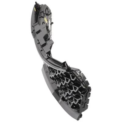 Rareelectrical - New Painted Black Grille Assembly Compatible With Kia Sorento Lx+ 4 Cyl 2.5L Sorento S 4 Cyl 2.5L - Image 3