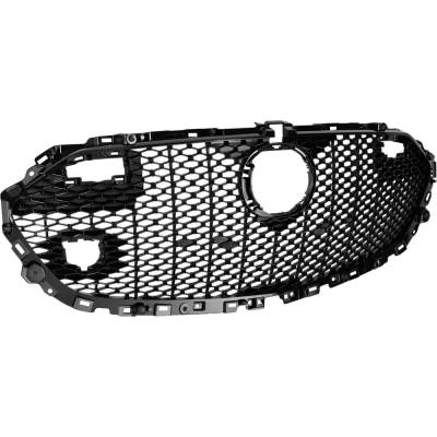 Rareelectrical - New Textured Black Grille Assembly Compatible With Mazda 3 Premium 4 Cyl 2.5L 3 Gx 4 Cyl 2.0L 3 2.5 - Image 3