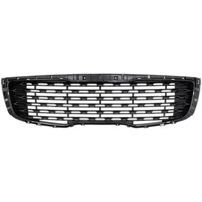 Rareelectrical - New Painted Dark Gray Grille Assembly Compatible With Kia Sedona Lx+ 6 Cyl 3.3L Sedona Lx 6 Cyl 3.3L - Image 2