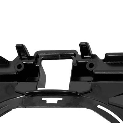 Rareelectrical - New Textured Black Grille Assembly Compatible With Mazda 3 Carbon Edition 4 Cyl 2.5L 3 Gt 4 Cyl 2.5L - Image 8