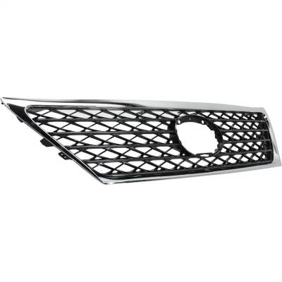 Rareelectrical - Chrome Shell Grille Assembly Compatible With Lexus Ls460 Base 8 Cyl 4.6L Ls460 L 8 Cyl 4.6L - Image 2