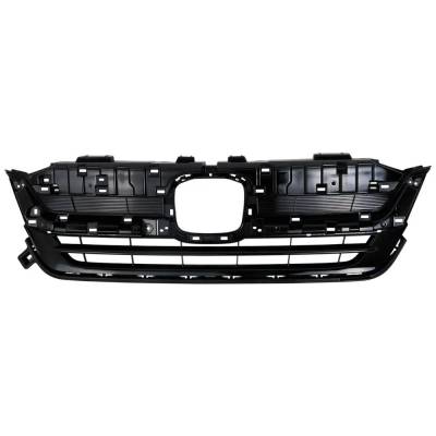 New Painted Black Grille Assembly Compatible With Honda Pilot Sport 6 Cyl 3.5L Pilot Special Edition