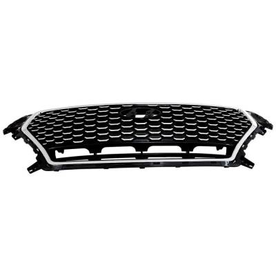 Rareelectrical - New Painted Black Grille Assembly Compatible With Hyundai Elantra Gt Luxury 4 Cyl 2.0L Elantra Gt Gl - Image 6
