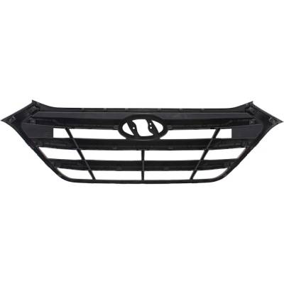 Rareelectrical - New Painted Silver Grille Assembly Compatible With Hyundai Tucson Sel 4 Cyl 2.0L Tucson Sel Plus 4 - Image 5