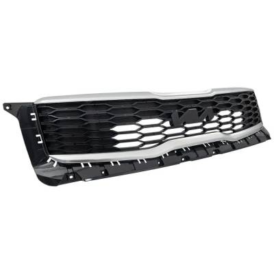 Rareelectrical - New Chrome Insert Grille Assembly Compatible With Kia Telluride Lx 6 Cyl 3.8L Telluride Ex 6 Cyl - Image 2