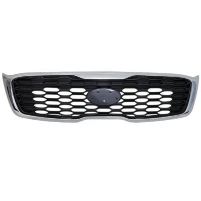 Rareelectrical - New Chrome Shell Grille Assembly Compatible With Kia Sorento Ex 4 Cyl 2.4L Sorento S 6 Cyl 3.3L - Image 2