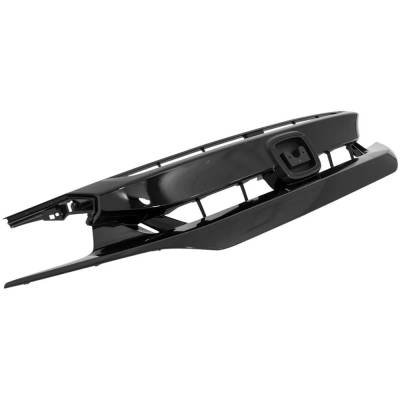 Rareelectrical - New Painted Black Grille Assembly Compatible With Honda Civic Ex 4 Cyl 2.0L Civic Sport Touring 4 - Image 3