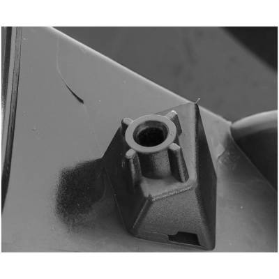 Rareelectrical - New Painted Black Grille Assembly Compatible With Honda Civic Ex-L 4 Cyl 1.5L Civic Sport Touring 4 - Image 7